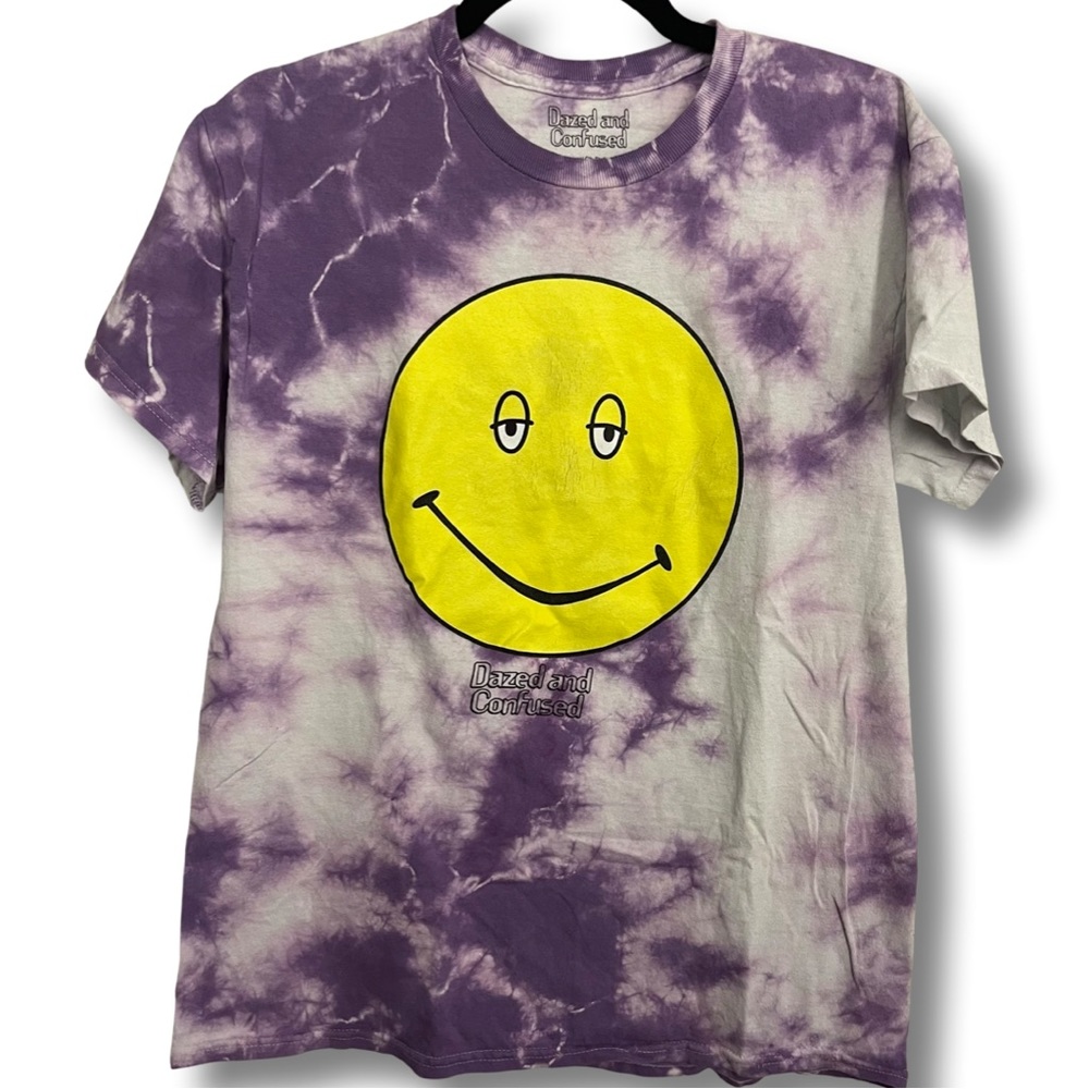 Vintage Dazed and Confused Tie Dye Graphic Tee